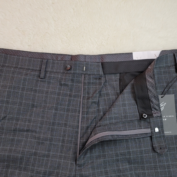 Shaquille O'Neal XLG Plaid Suit Seperate Pant - Picture 7 of 14